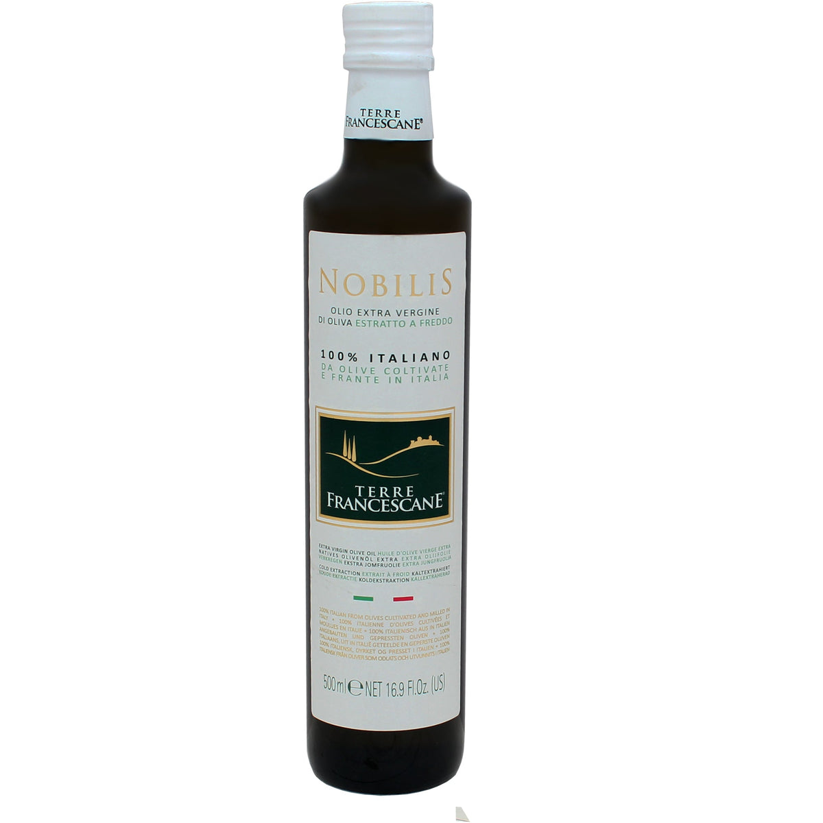 Terre Francescane NOBILIS Extra Virgin Olive Oil, 500ml Sample Unit